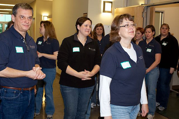 GT volunteering at the NIFB - Tuesday