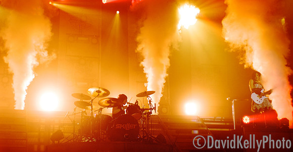 Last show of Skillet's Alive and Awake tour