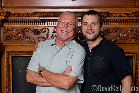 Brandon Heath  with Mike Novak CEO and President of  K-LOVE