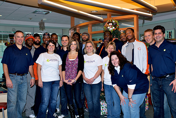 2010 U of C Chicago Bears Visit