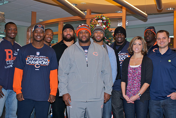 2010 U of C Chicago Bears Visit